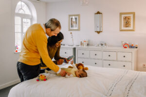 A family photograph taken by Sophie Ransome Lifestyle Photographer