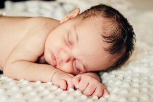 Brand new baby by Sophie Ransome Lifestyle Photographer